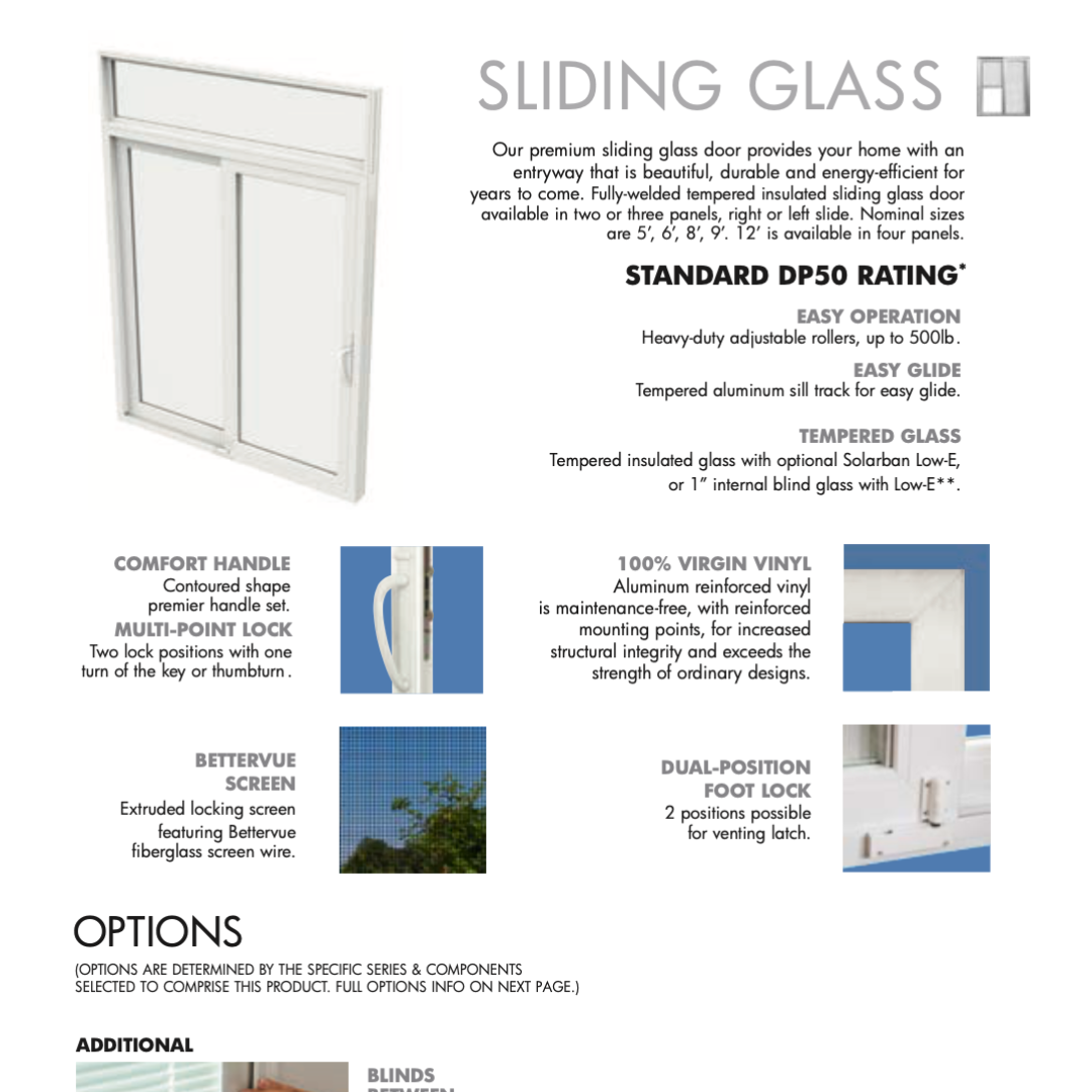 Sliding Glass Doors
